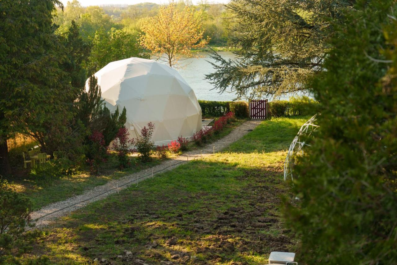 Dome Avec Vue Sur Loire Proche De Chambord Villa Saint-Dye-sur-Loire Luaran gambar
